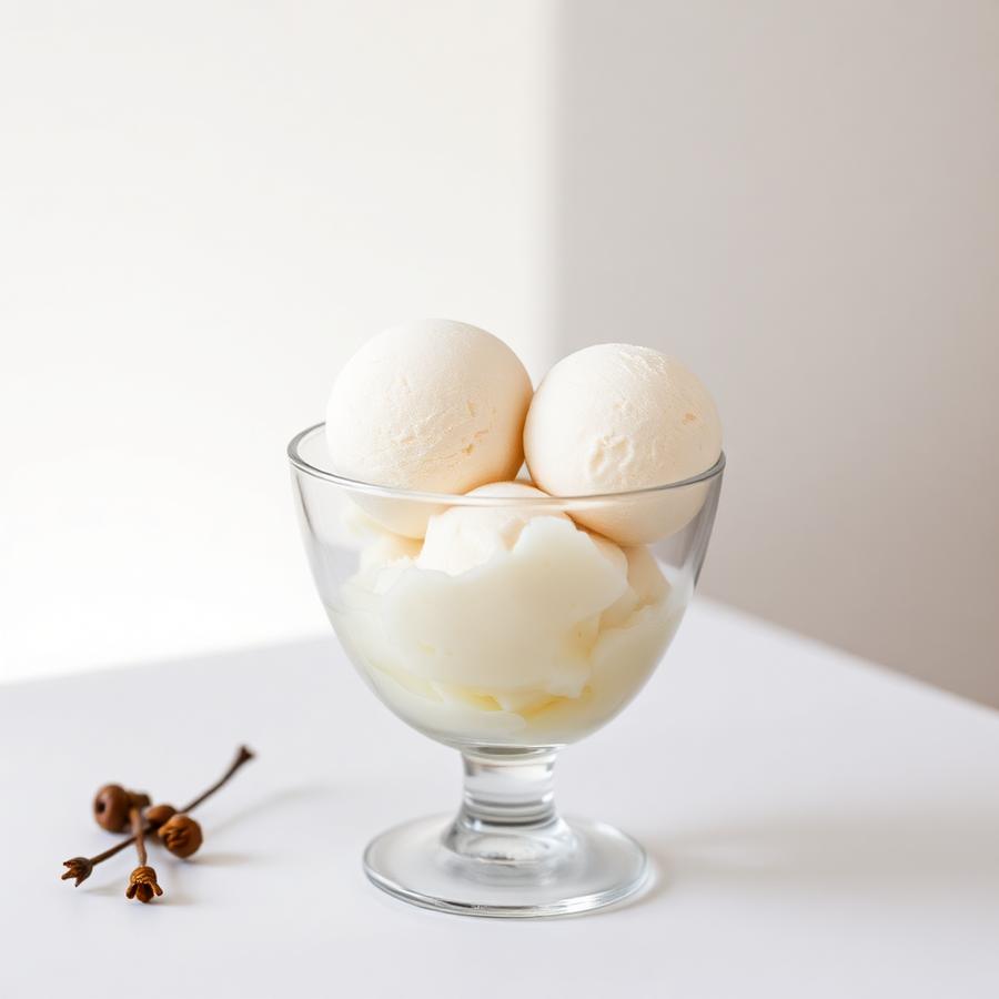 Helado en copa